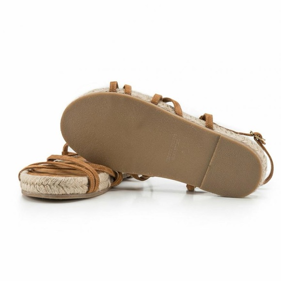 Brochu Walker Shoes | The Dawson Espadrilles Sandal Whiskey Color - Picture 5 of 8
